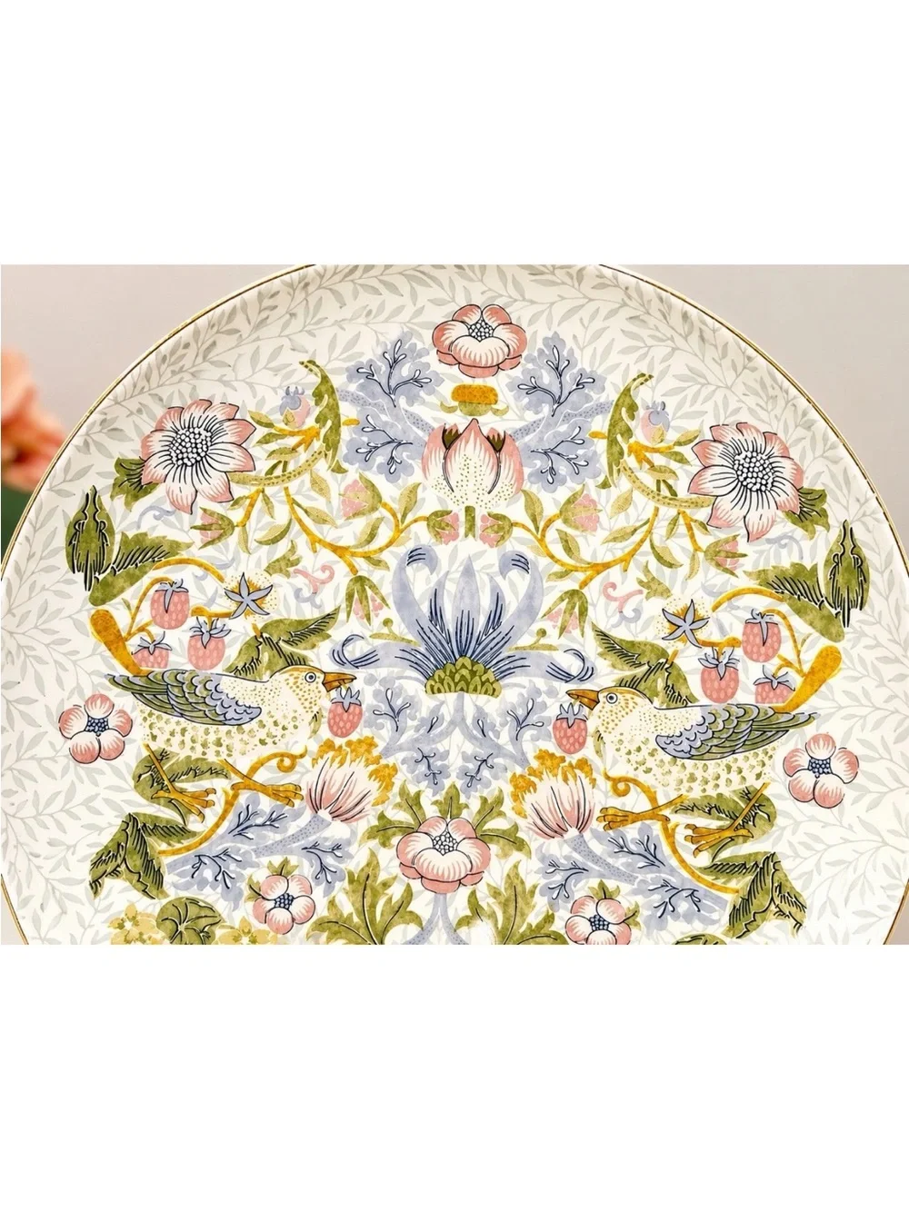 4 Morris & Co. Strawberry Thief 8 1/2